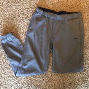 Nike grey sweatpants Small